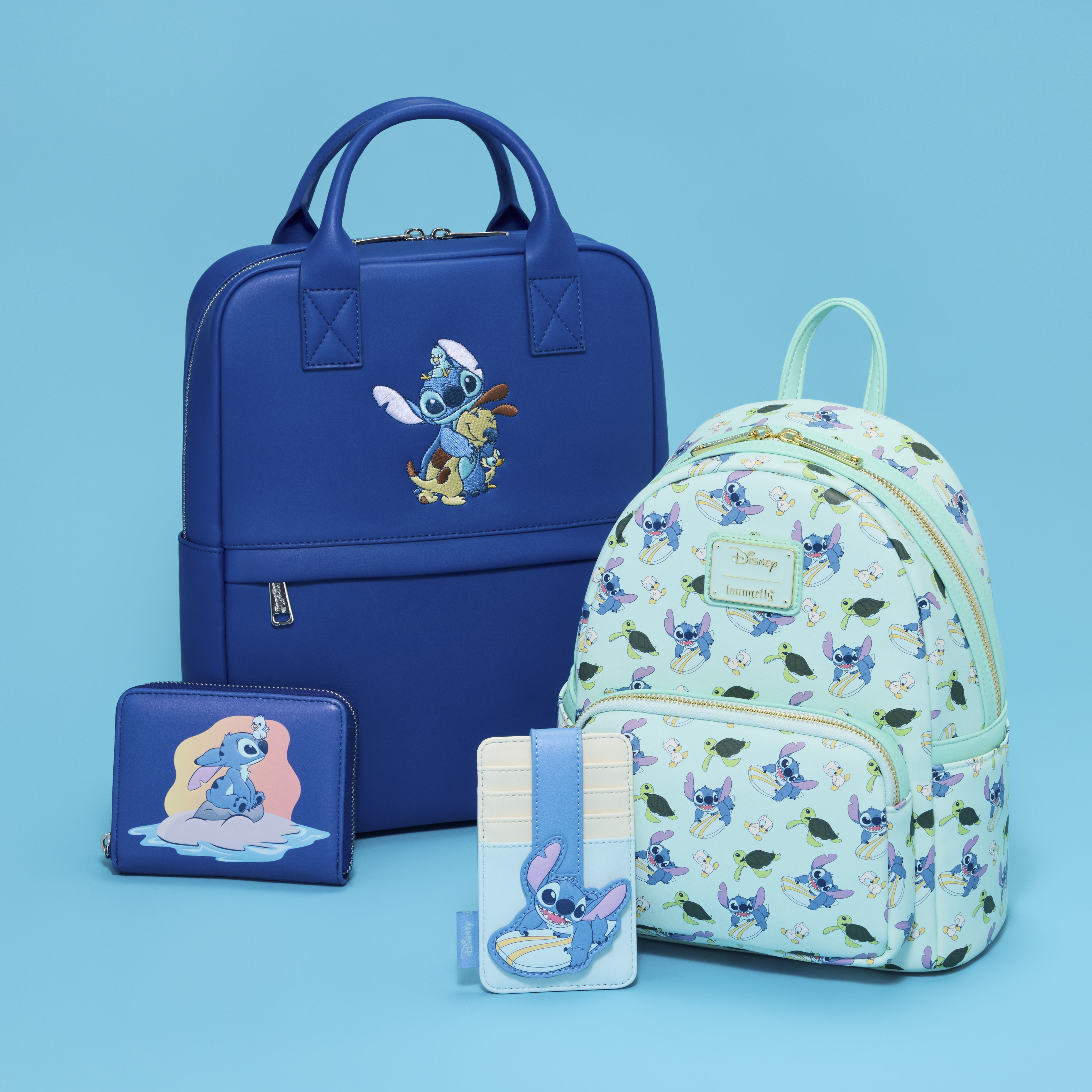 Lilo & Stitch Animal Friends Mid-Size Backpack | Loungefly
